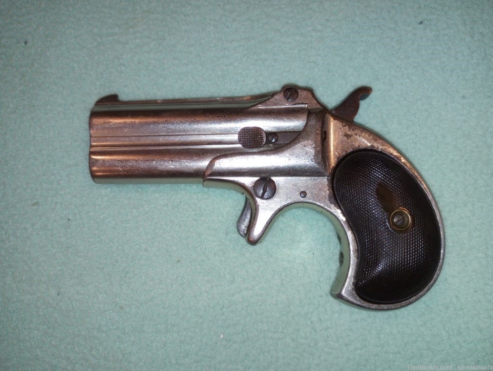 Remington .41 Rimfire Derringer Nickel-img-0
