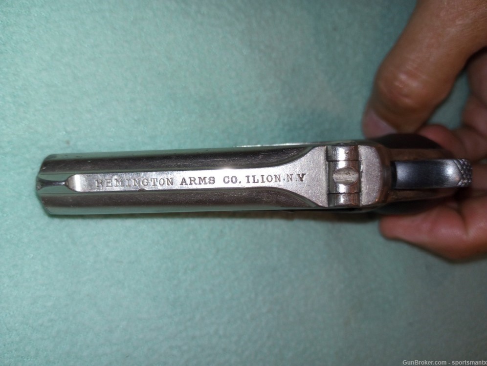 Remington .41 Rimfire Derringer Nickel-img-2