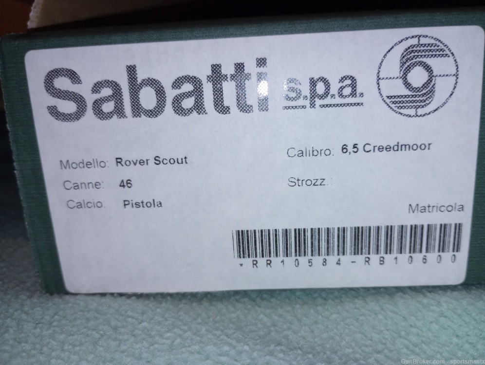 Sabatti Rover Scout 6.5 Creedmor-img-4