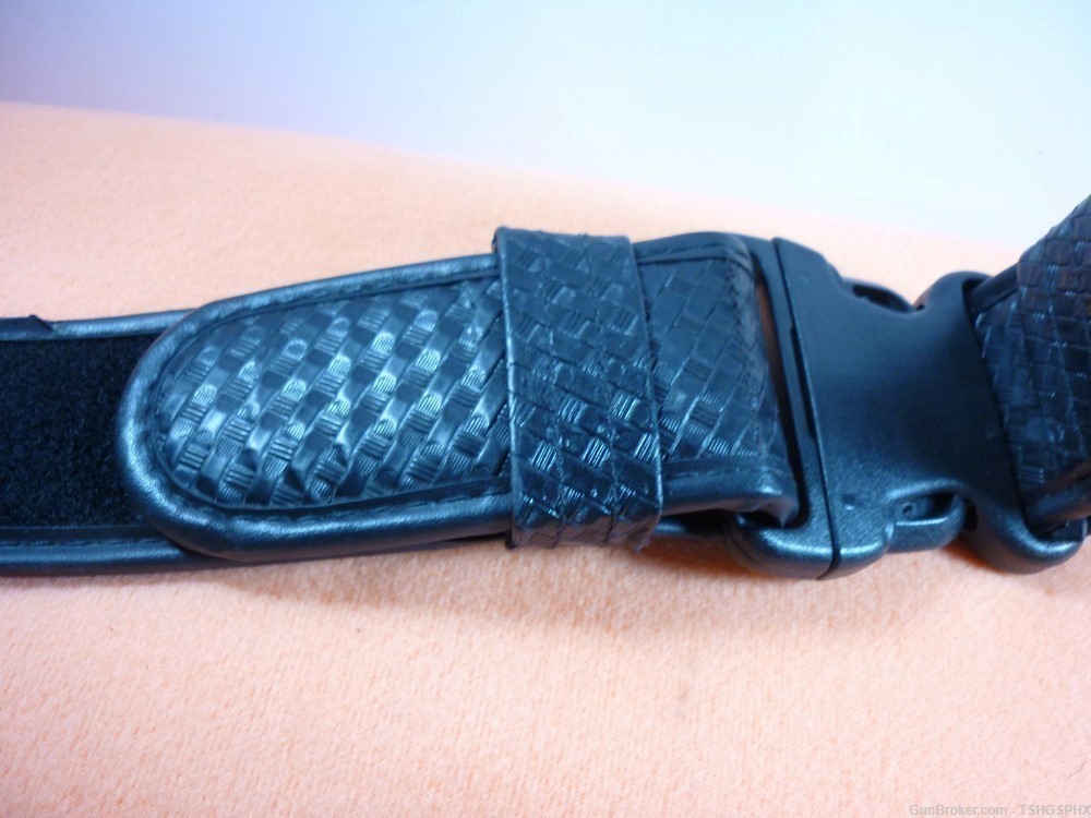 Bianchi Accumold basketweave belt size medium Used-img-6