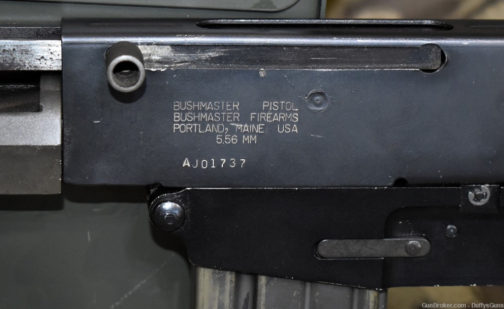 Gwinn Bushmaster Arm Pistol Full Auto Machine Gun 5.56 PDW-img-3
