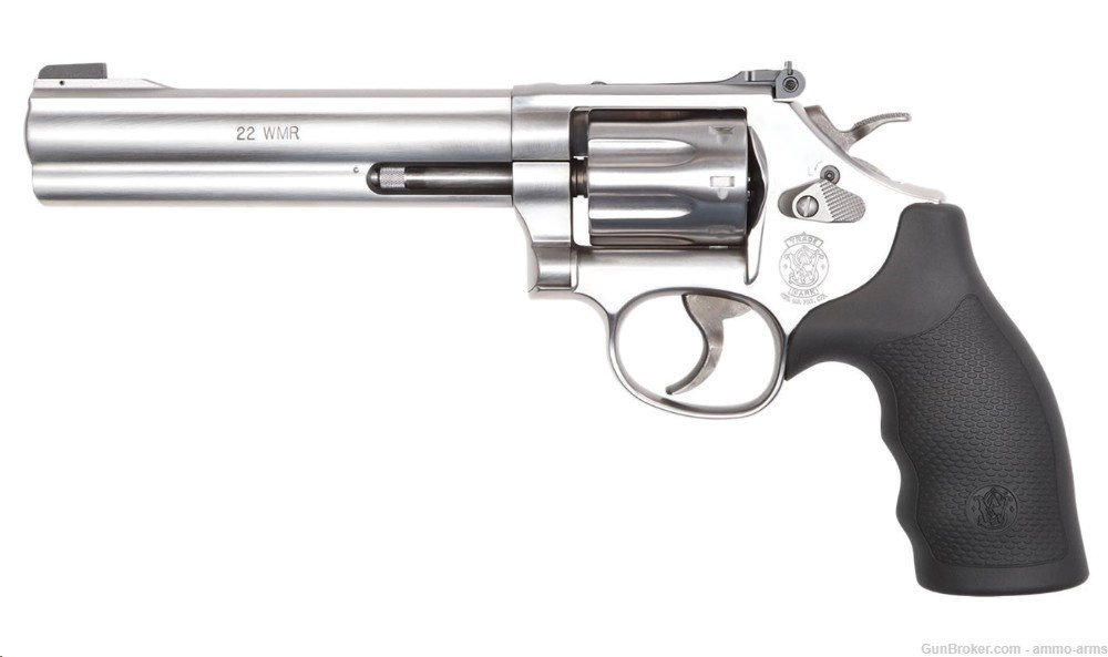 Smith & Wesson Model 648 .22 WMR 6" Stainless 8 Rds 12460-img-2