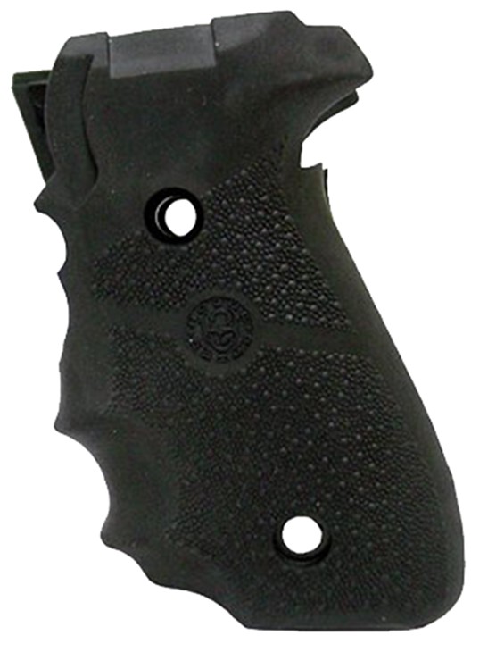 Hogue Rubber Grip Black with Finger Grooves for Sig P228, P229-img-1