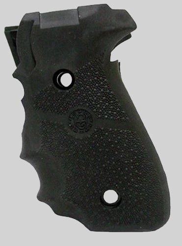 Hogue Rubber Grip Black with Finger Grooves for Sig P228, P229-img-0