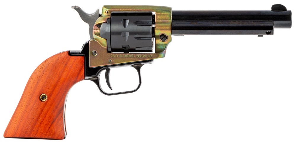 Heritage Mfg Rough Rider 22LR 4.75 Black 9rd Cocobolo Revolver-img-1