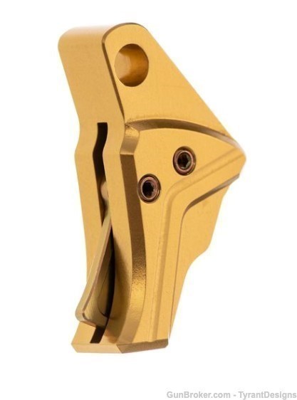 Tyrant Designs - I.T.T.S - GLOCK GEN 3-4 COMPATIBLE TRIGGER - Gold/Gold-img-0