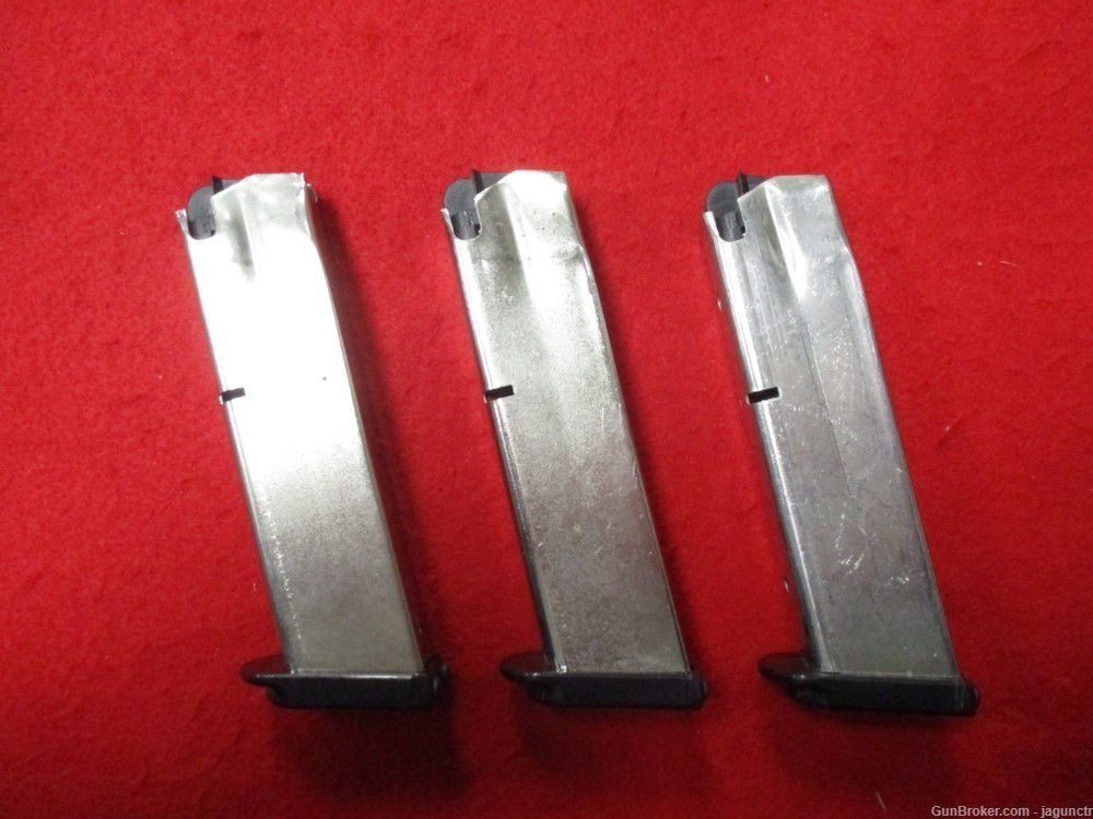 BERETTA 92 SET OF 3 9MM 15RD MAGAZINES SS EAGLE 2302NTMAG25S-img-0