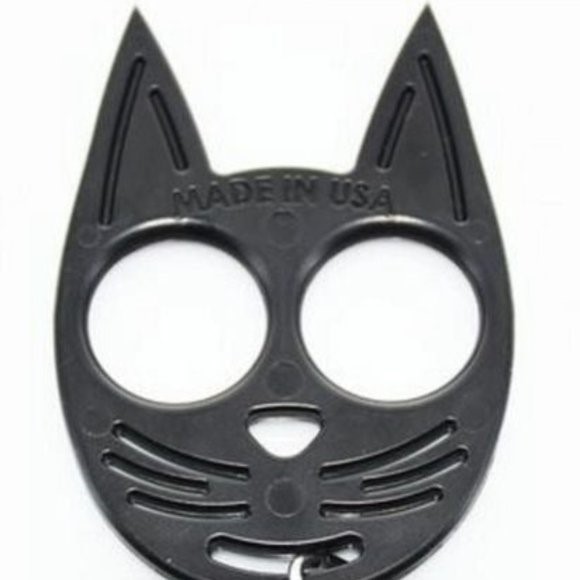 My Kitty Self Defense Keychain-Black-US Made-img-1