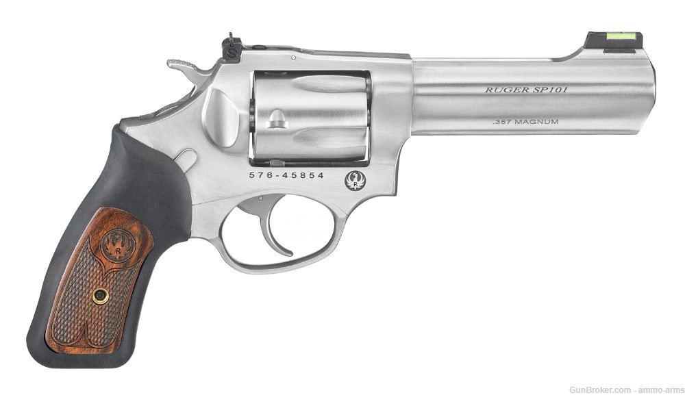 Ruger SP101 Double-Action .357 Magnum 4.2" Stainless 5 Rds 5771-img-1