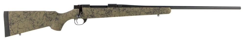 Howa M1500 HS Precision 270 Win 22 Green/Black Webbed Rifle-img-0