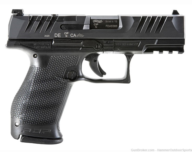 WALTHER PDP SUB-COMPACT 9MM 4'' 15-RD PISTOL FREE SAFE!-img-1