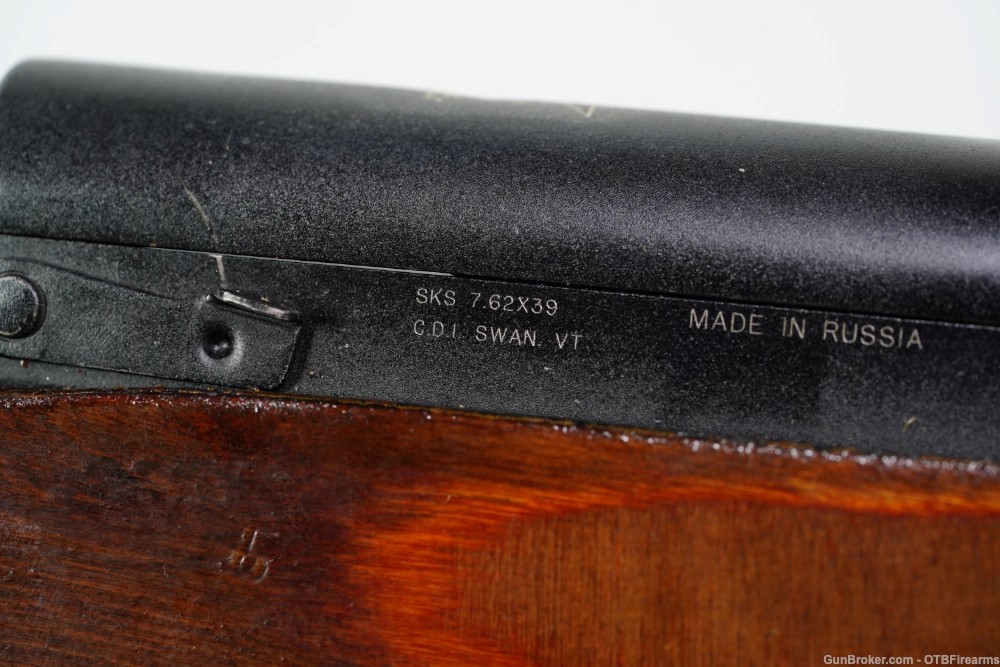 Russian Tula SKS CCCP 7.62x39 Great wood all matching parts-img-39