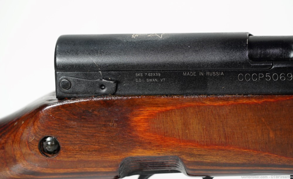 Russian Tula SKS CCCP 7.62x39 Great wood all matching parts-img-35