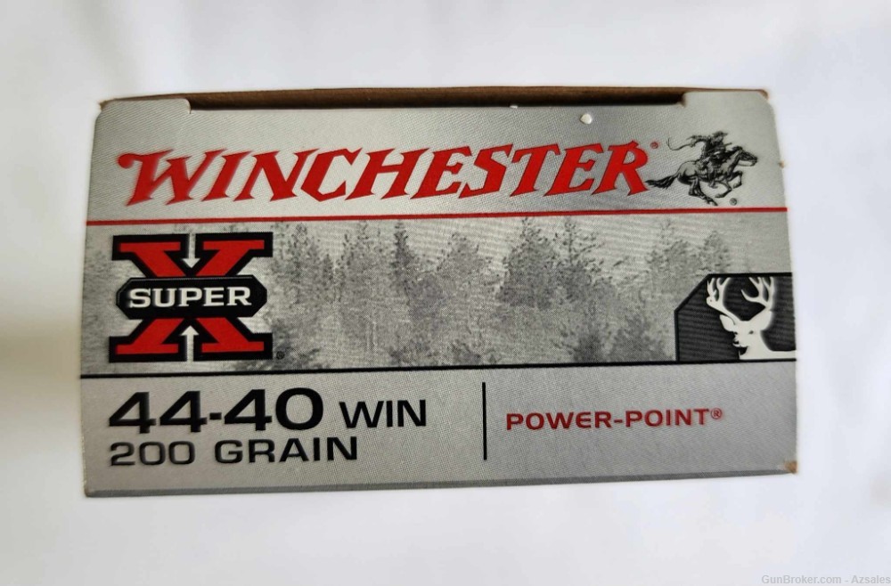 50 rounds of Winchester Super X 44-40 Win 200 gr Power-Point-img-0