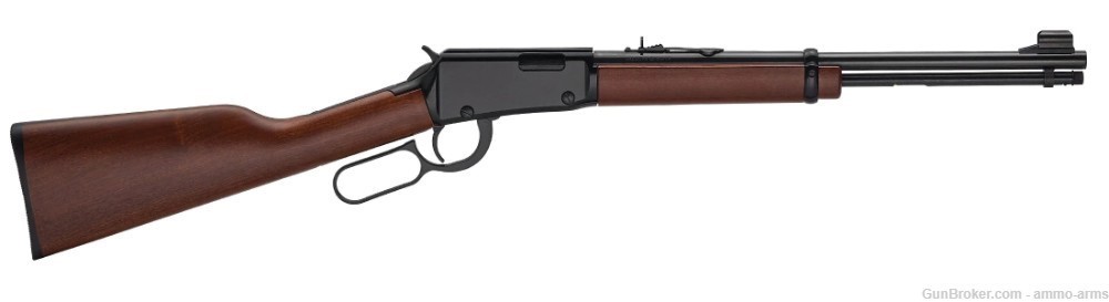Henry Lever Action .22 Youth 16.125" .22 S/L/LR Walnut H001Y-img-1