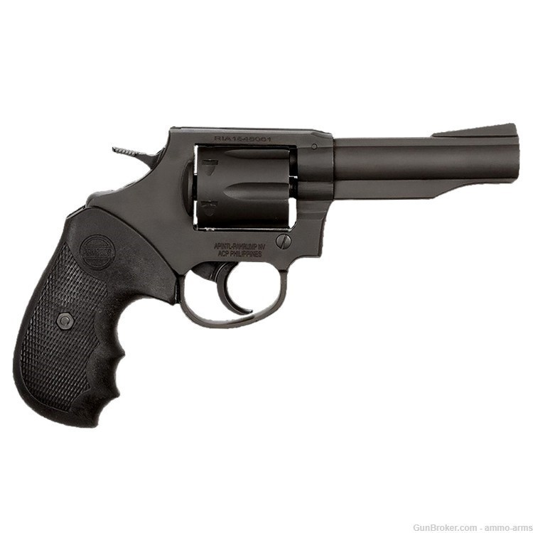 Armscor Rock Island M200 Revolver .38 Special 4" Black Parkerized 51261-img-1