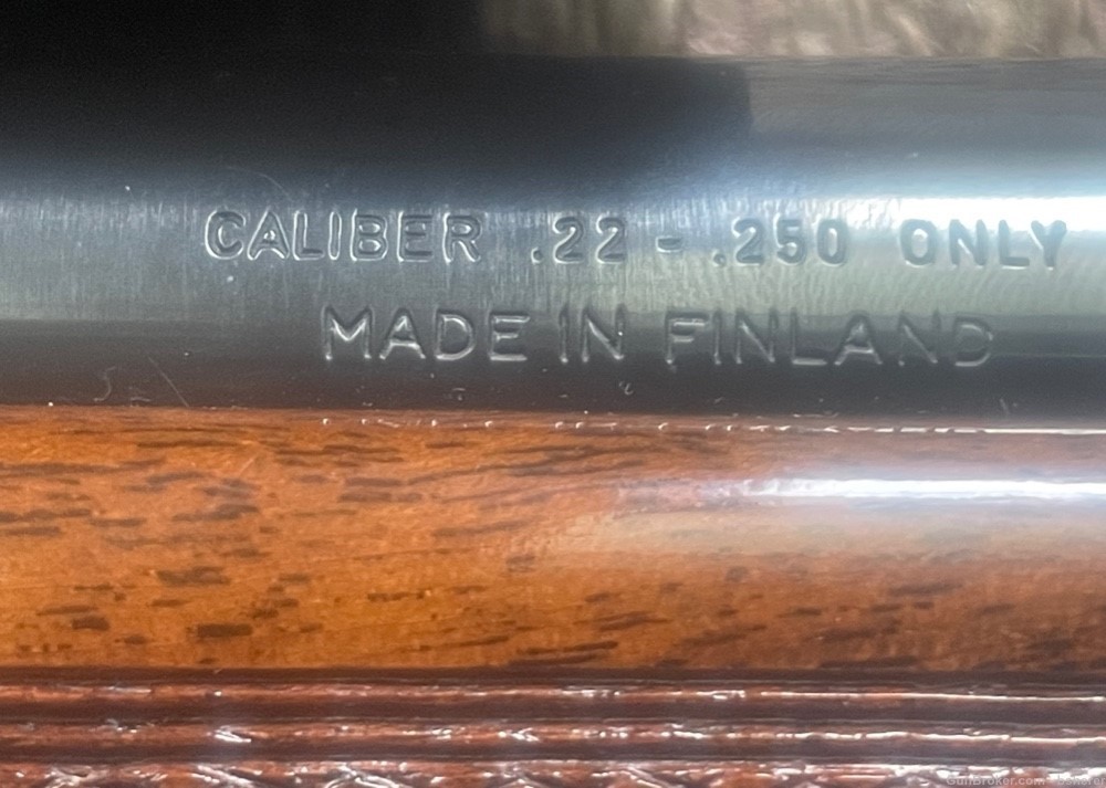 FN Browning High Power Safari Grade .22-250 Rem 24" Bolt Rifle 1966-img-11