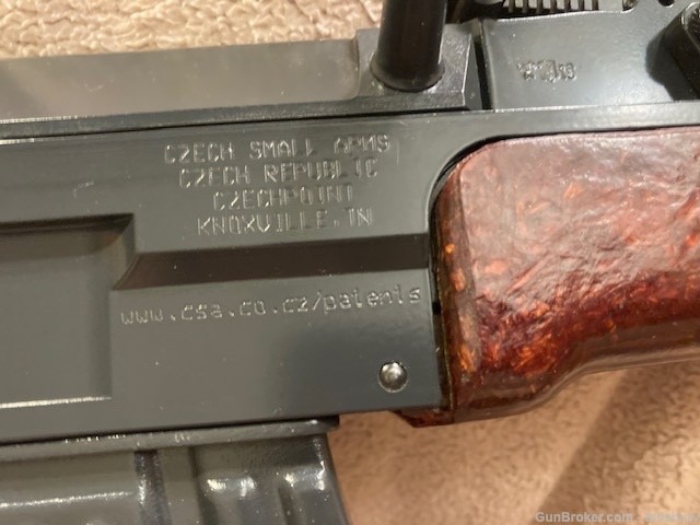 CZECH SMALL ARMS SA. VZ58 VZ 58 Sporter  762x39  w bayonet org box. Minty-img-3
