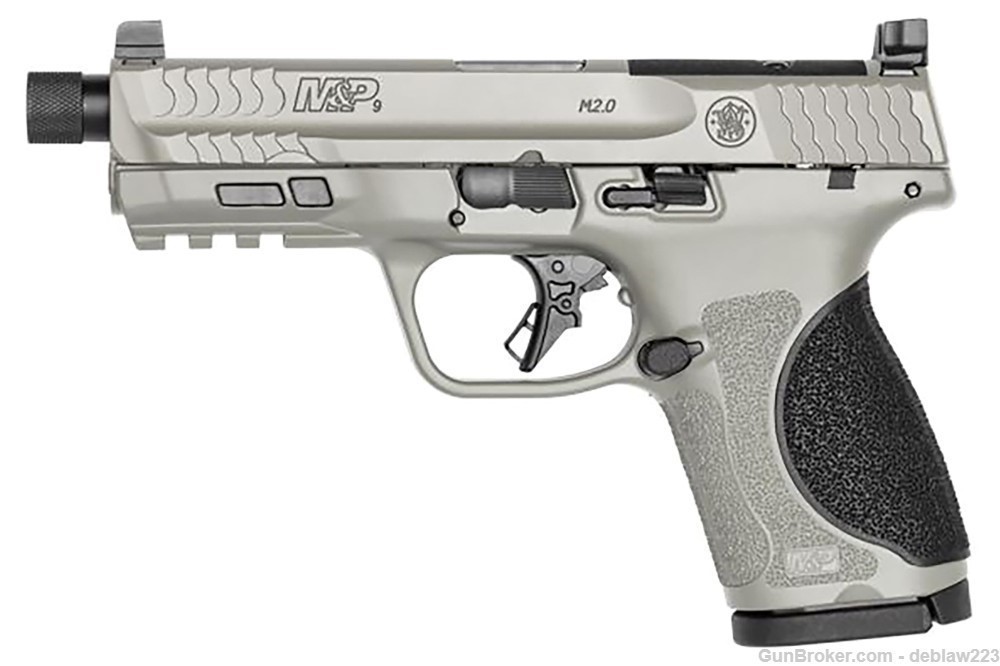 Smith & Wesson S&W M&P 9 M2.0 OR Pistol Grey Layaway Option 13625-img-2
