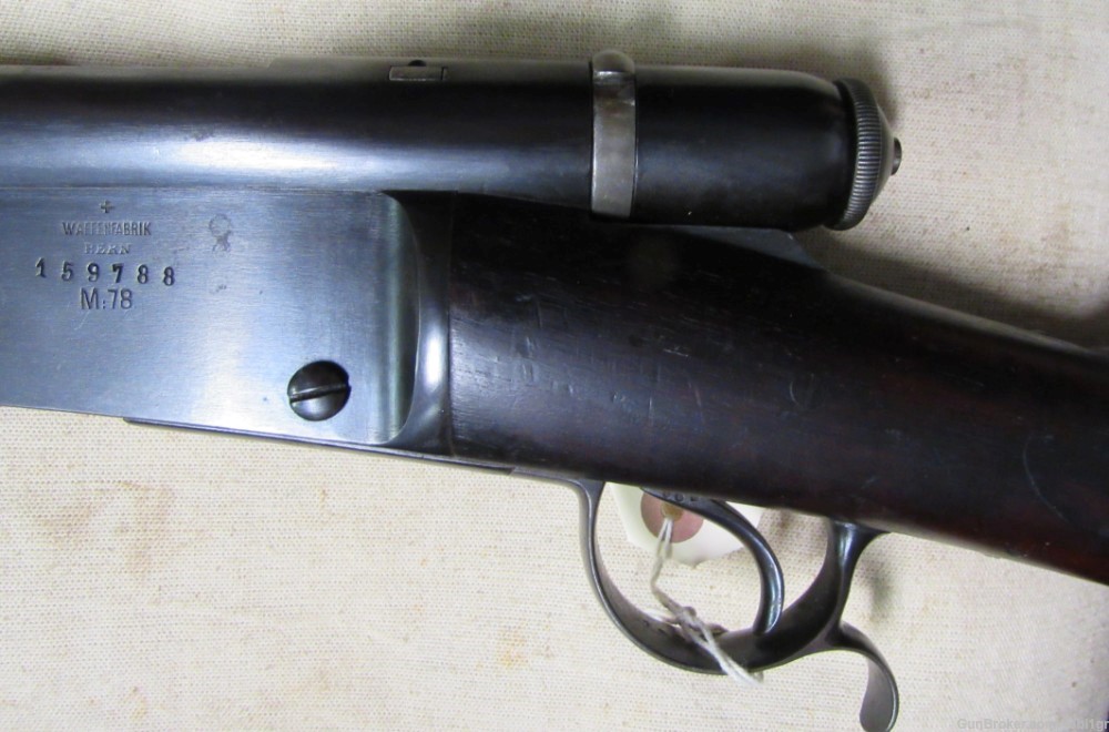 MINTY Swiss Bern M.78 Vetterli Rifle .41 RF -img-12