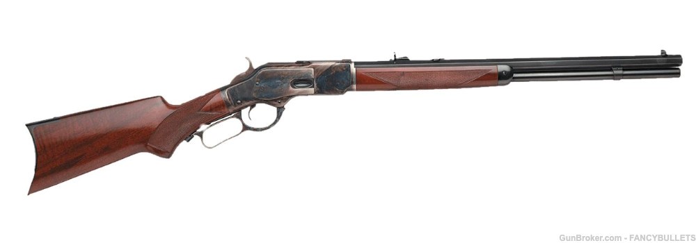 TAYLOR'S & CO. 1873 RIFLE 357MAG BL/WD 20" TAYLOR TUNED.-img-0