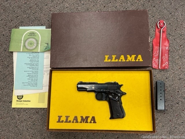 Llama Model XA .32 ACP (7.65mm) with original box, accessories-img-0