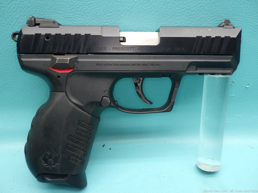 Ruger SR22P .22LR 3.5"bbl Pistol MFG 2012 W/ 2 Mags-img-1