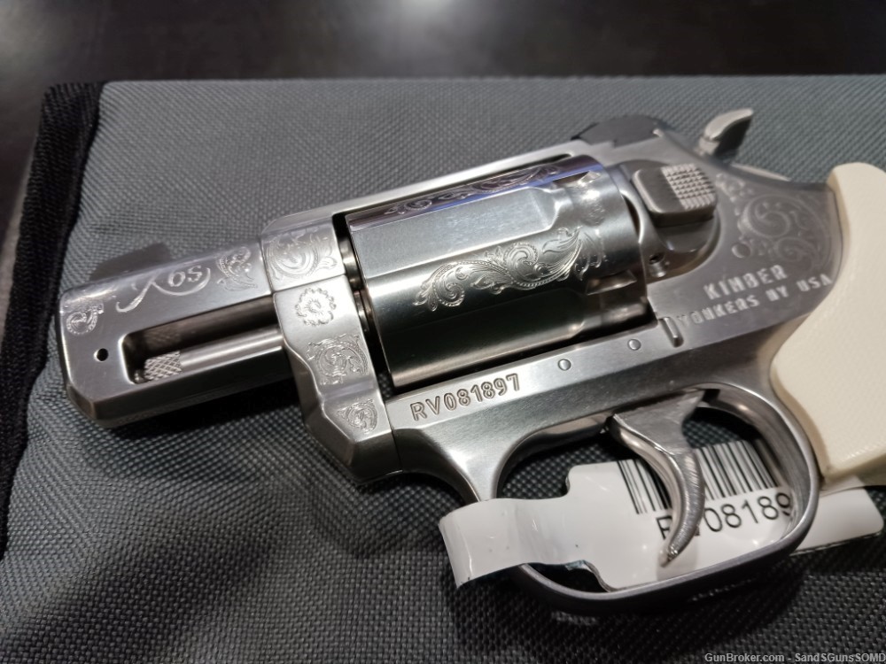 KIMBER K6S TEXAS EDITION 357 MAGNUM ENGRAVED STAINLESS REVOLVER NEW-img-5
