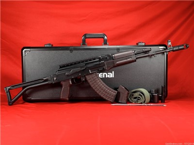 Arsenal SAM7SF-86PM Plum 7.62x39 Milled AK Package with Briefcase, NoCCFee