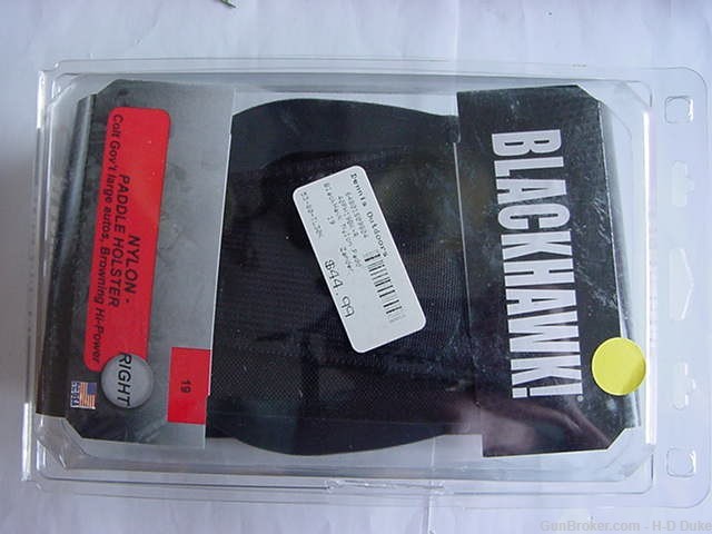 Blackhawk nylon paddle holster large autos-img-0