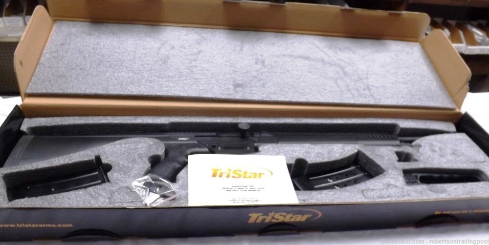 Tristar KRX 12 Gauge AR15 type Tactical Shotgun 25125 Rail + Ghost Rings-img-20