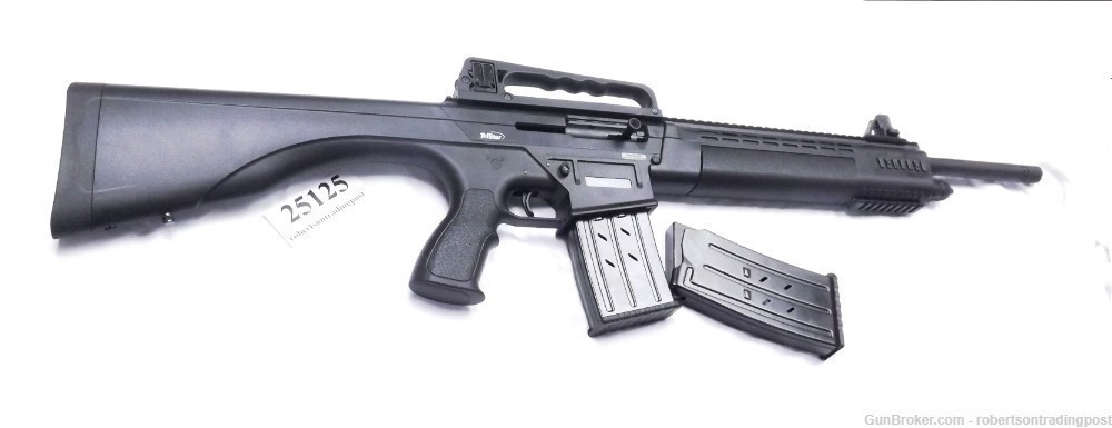 Tristar KRX 12 Gauge AR15 type Tactical Shotgun 25125 Rail + Ghost Rings-img-27