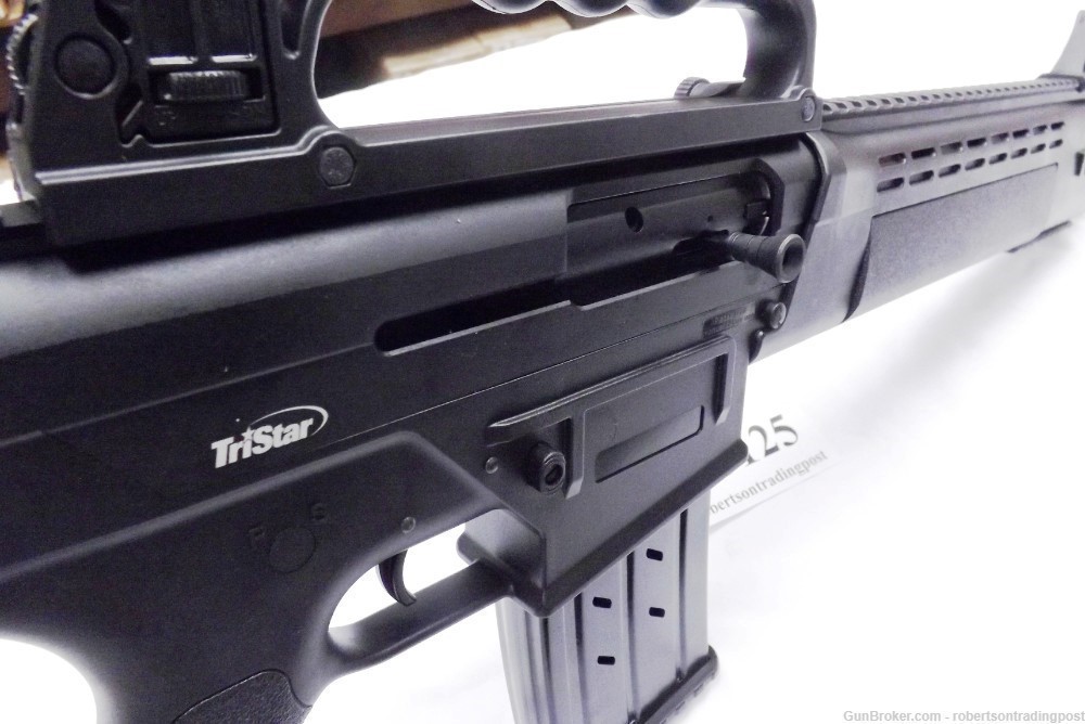Tristar KRX 12 Gauge AR15 type Tactical Shotgun 25125 Rail + Ghost Rings-img-10