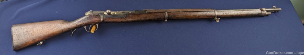 Rare Portugese Steyr 1886 Kropatschek 8MM LONG Rifle-img-0