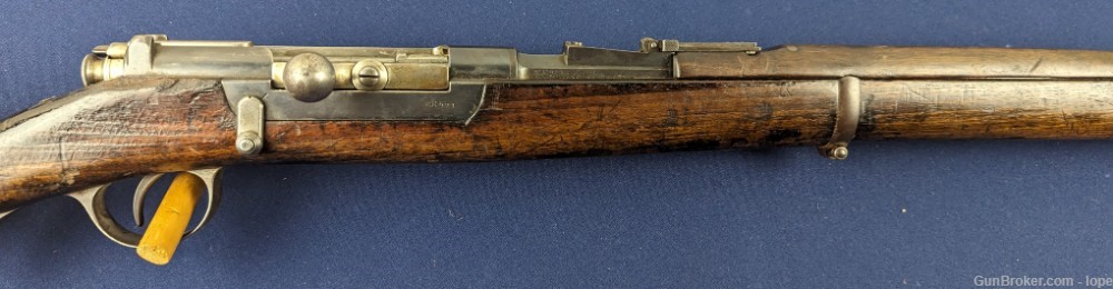 Rare Portugese Steyr 1886 Kropatschek 8MM LONG Rifle-img-2