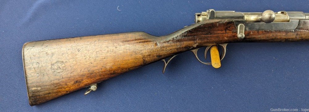Rare Portugese Steyr 1886 Kropatschek 8MM LONG Rifle-img-1