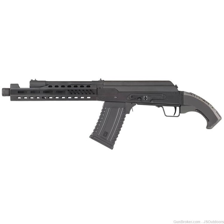 Kalashnikov USA KHAOS 12 Gauge 12.5" Bbl Black 5 Round Semi Auto Shotgun-img-0