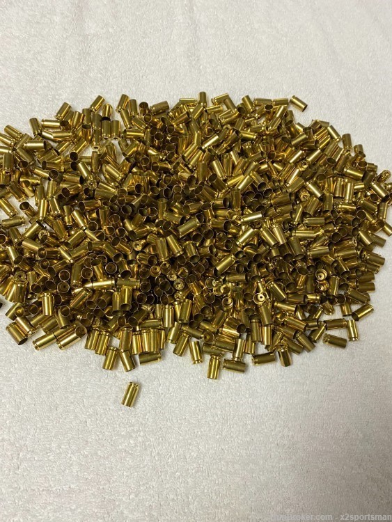 380 Auto .380acp 380 acp Brass Reloading Brass Casing from An INDOOR RANGE-img-0