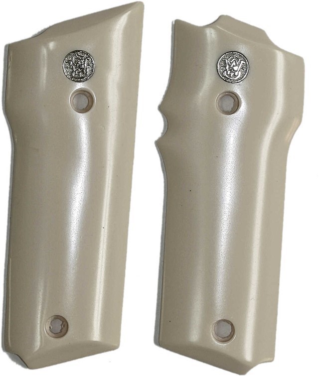 Smith & Wesson Model 59, 459, 559 & 659 Ivory-Like Grips, Medallions-img-0