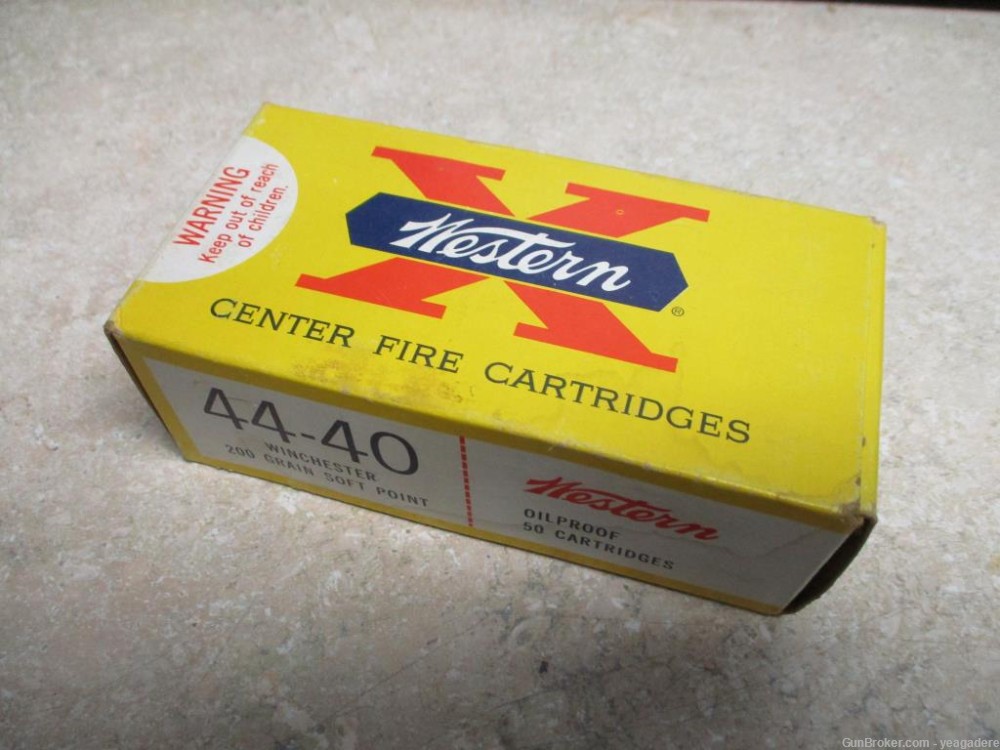 44-40 Super X Winchester 200 gr soft point box 50 -img-0