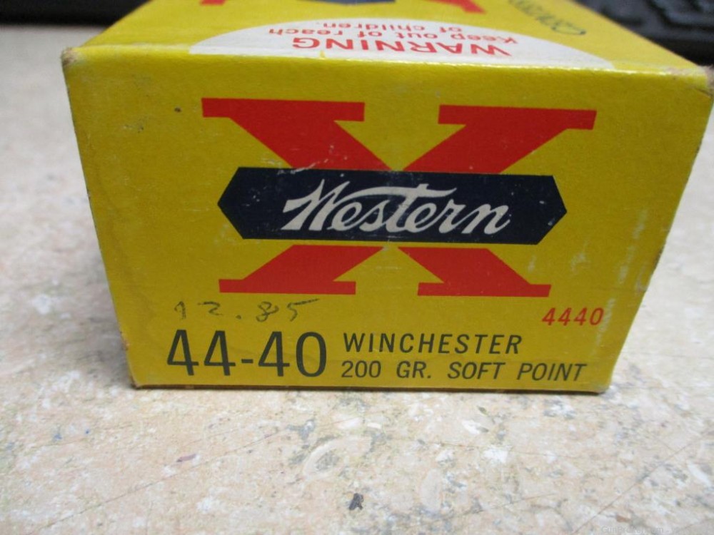44-40 Super X Winchester 200 gr soft point box 50 -img-2