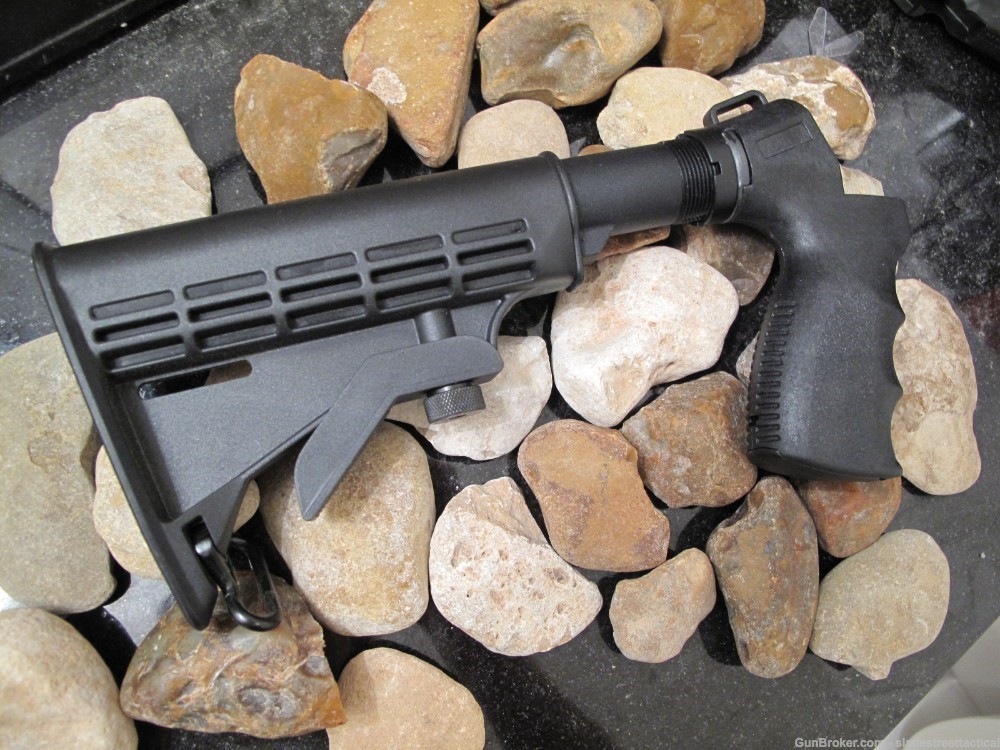 Maverick 88 Shotgun Forend Stock Pistol Grip Six Position + STUB Vertical-img-5