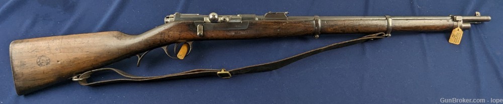 Ultra Rare Portugese 1886/91 Kropatschek 8MM Artillery Carbine-img-0