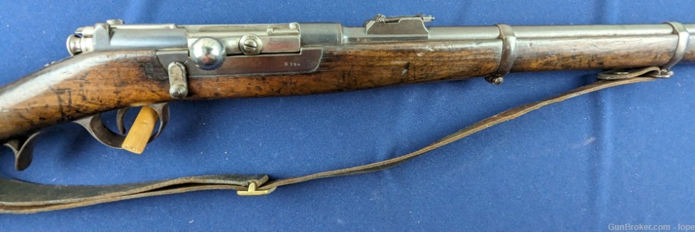 Ultra Rare Portugese 1886/91 Kropatschek 8MM Artillery Carbine-img-2
