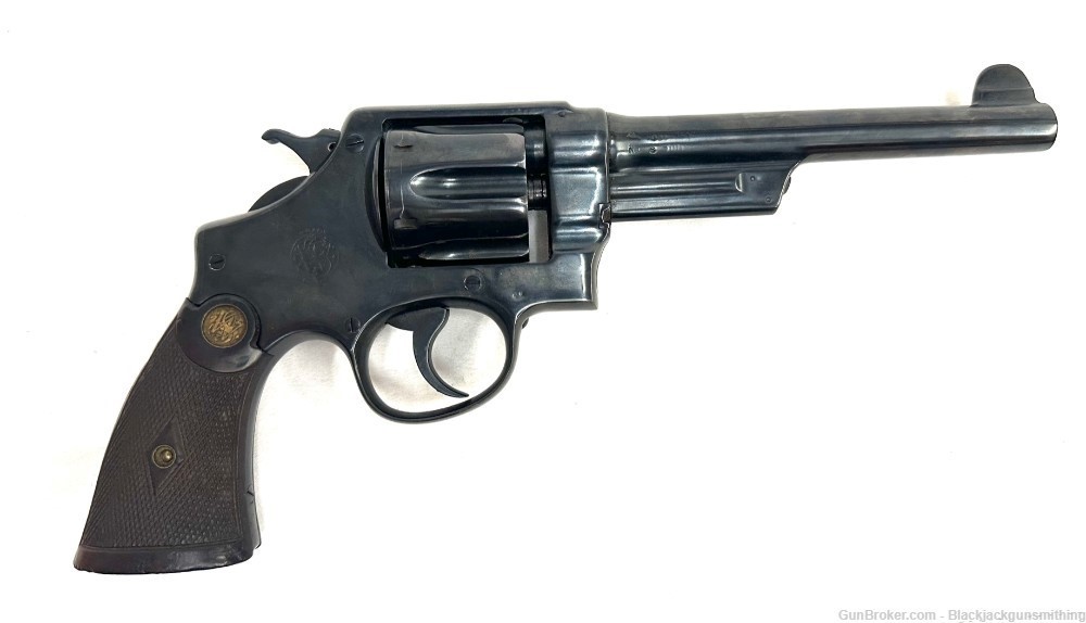 S&W HAND EJECTOR FIRST MODEL .455 WEBLEY-img-0