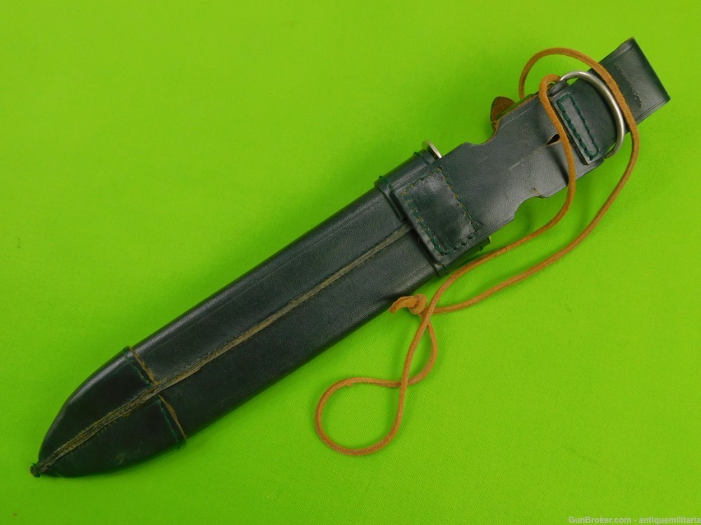 Vintage German Germany Puma Waidblatt Large Hunting Knife Dagger Scabbard-img-21