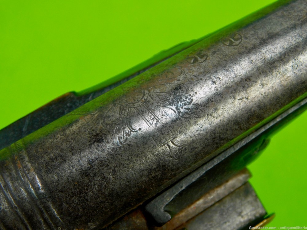 Fancy 18th-19th C. Middle Eastern Islamic Arabic  Flintlock Pistol Handgun-img-19