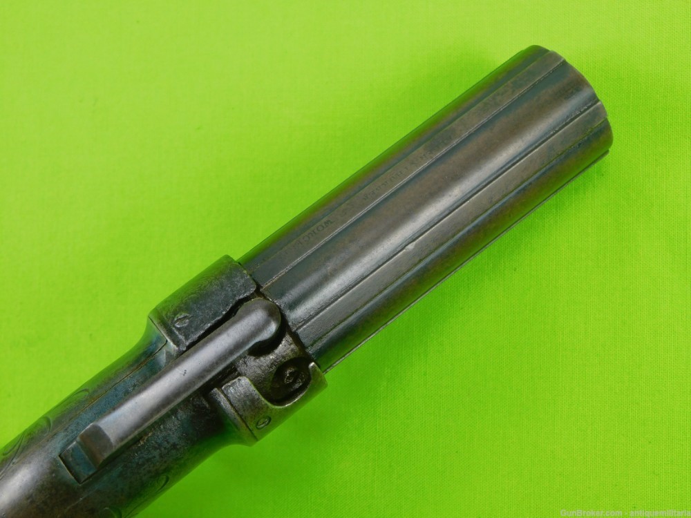 AucUS Civil War .31 Cal Allen & Thurber Pepperbox Pistol Handgun 600-img-11