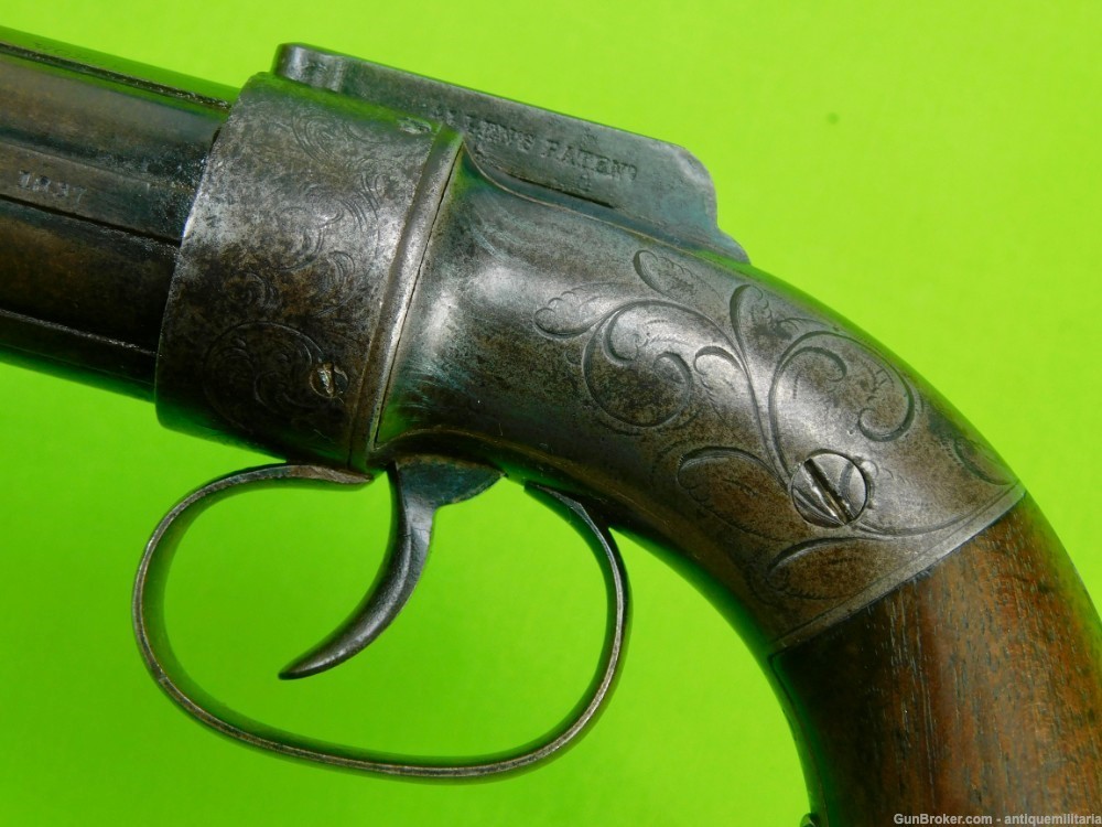 AucUS Civil War .31 Cal Allen & Thurber Pepperbox Pistol Handgun 600-img-6