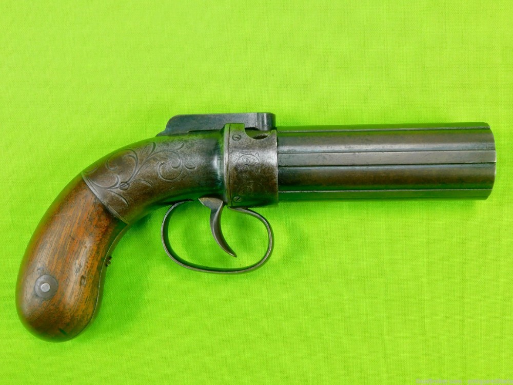 AucUS Civil War .31 Cal Allen & Thurber Pepperbox Pistol Handgun 600-img-0